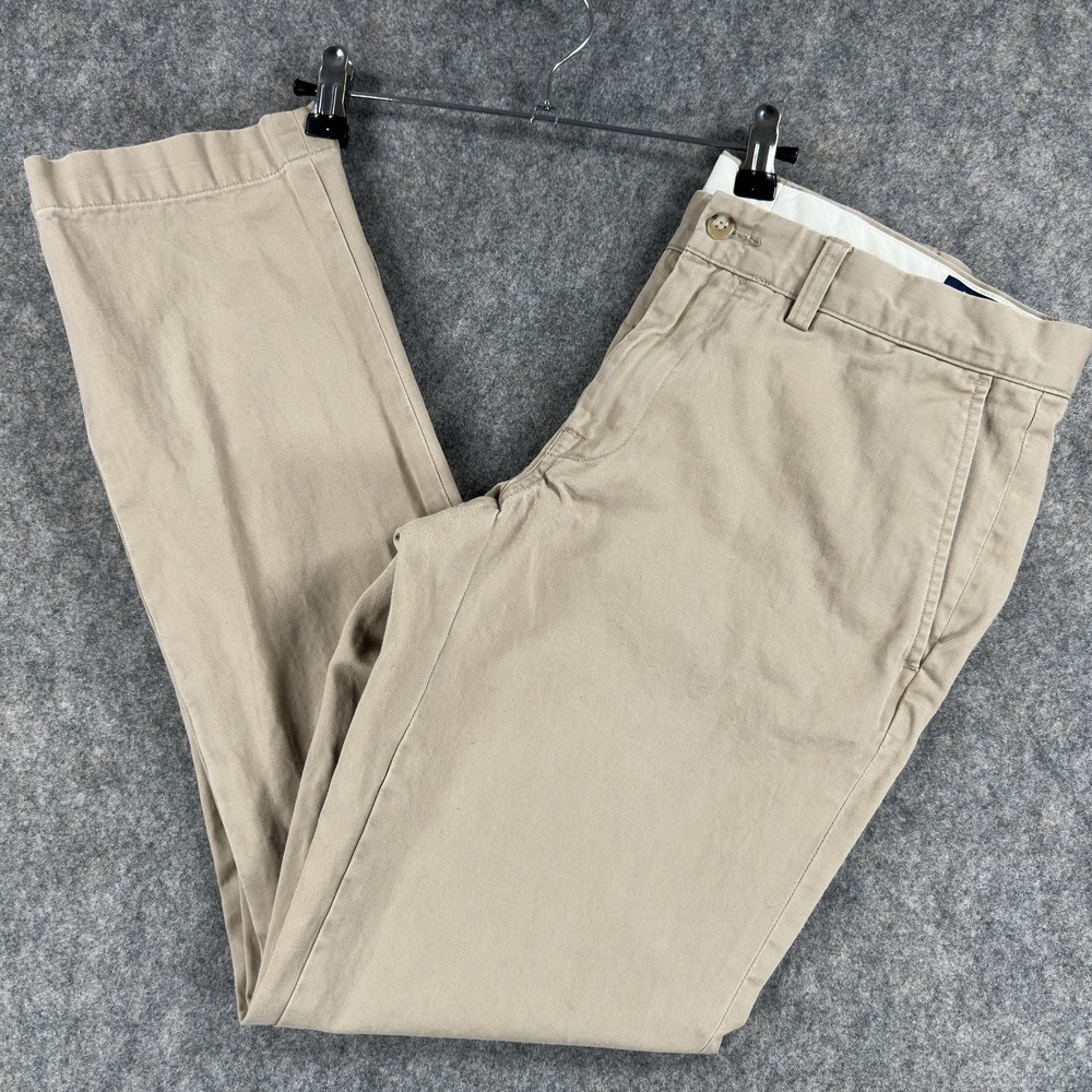 Polo Ralph Lauren Pants Mens‎ 32x31 (Tag 32x34) Beige Slim Fit Cotton Chino